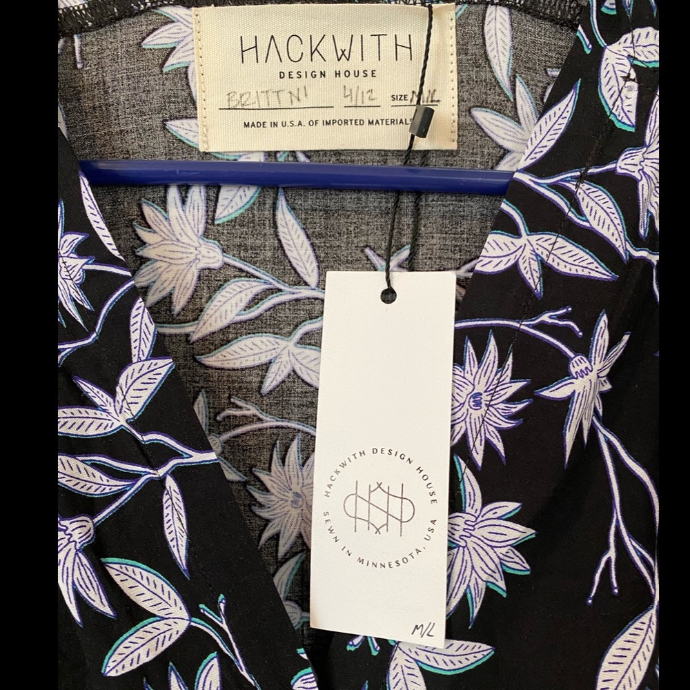 HACKWITH DESIGN HOUSE DRESS   NWT - Picture 9 of 12
